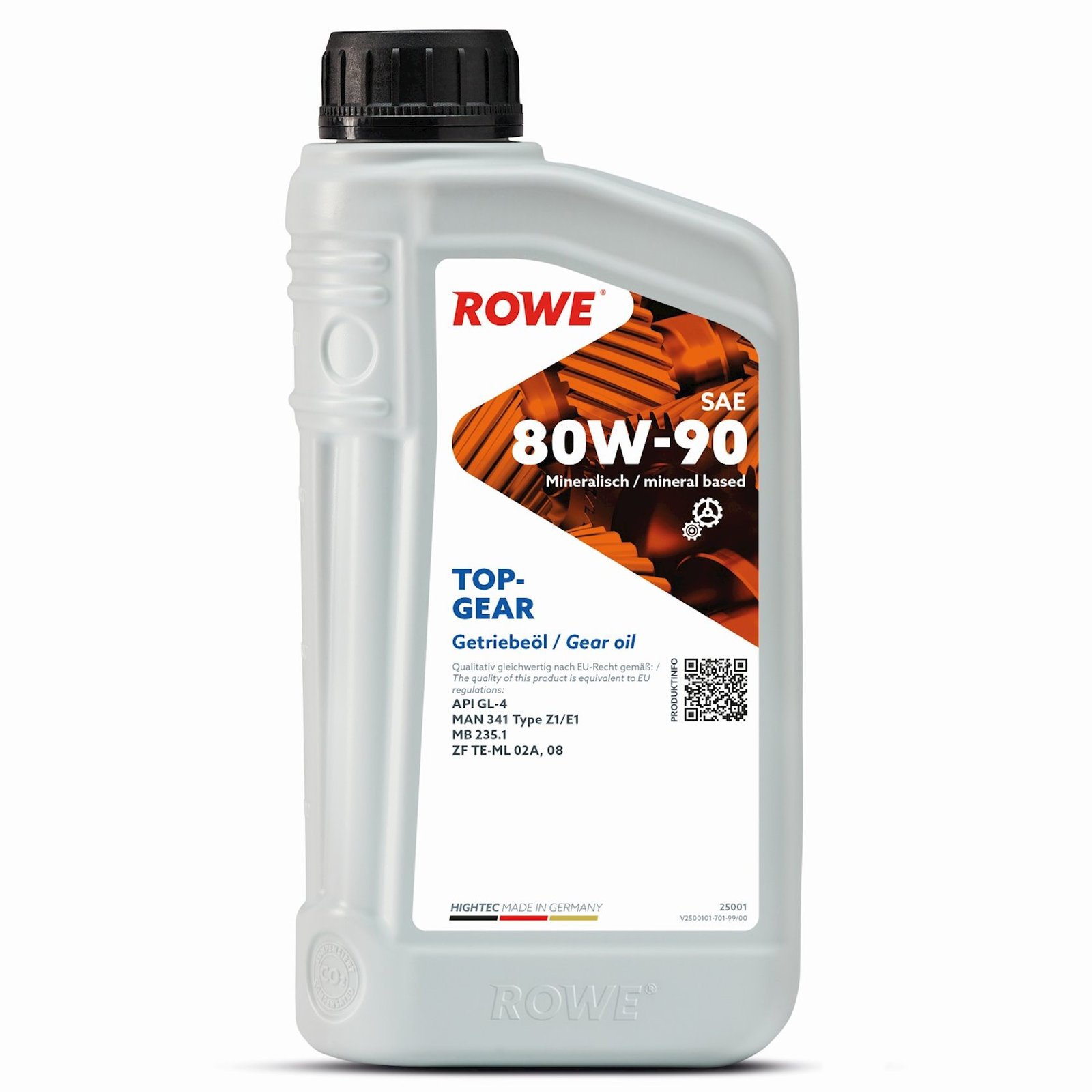 ROWE HIGHTEC  TOPGEAR SAE 80W-90