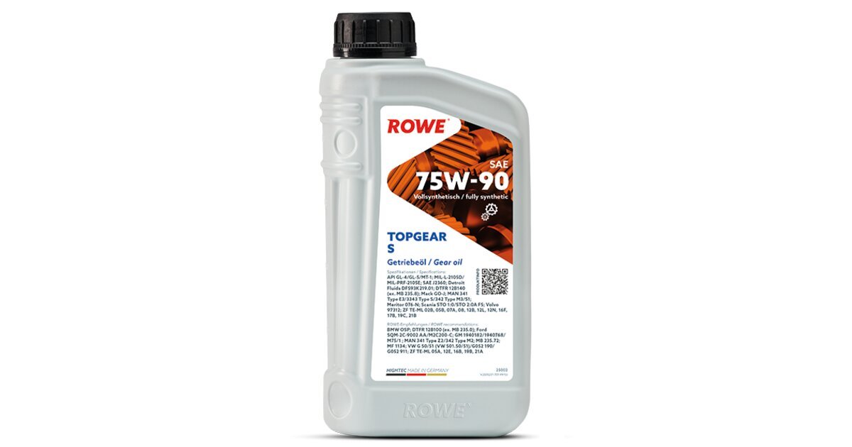 ROWE HIGHTEC  TOPGEAR SAE 75W-90 S